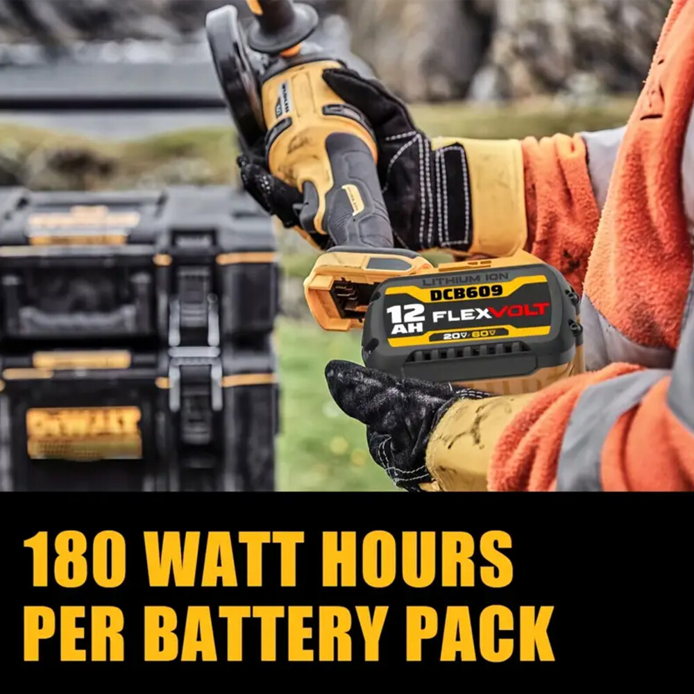 12.0Ah For DEWALT FLEXVOLT DCB609 20V/60V MAX Lithium-lon Battery DCB606 DCB612