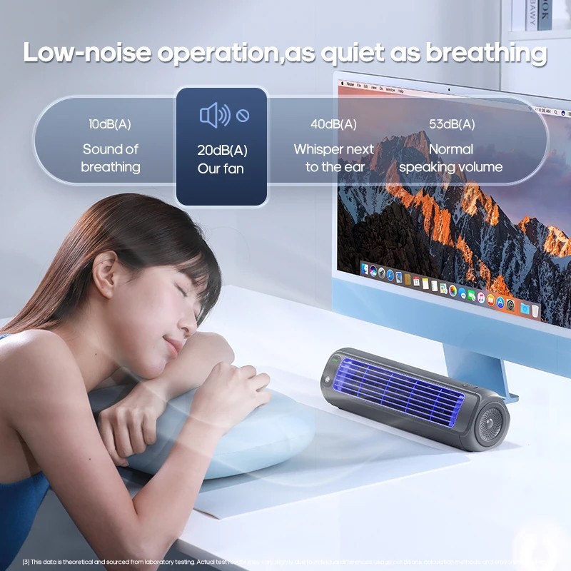 Cooling Ace, mini Cooling Ace Air Conditioner Cooling Fan Quiet with 3 Speeds