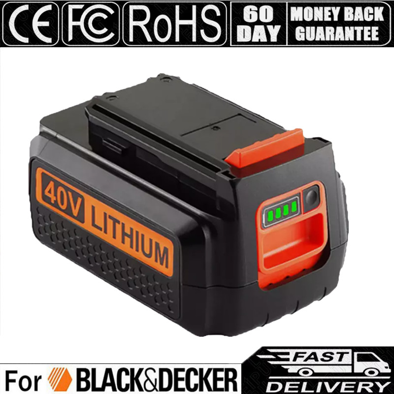 40V 4.0Ah Lithium Battery for Black and Decker 40 Volt /36v Max Weed Eater – NEW