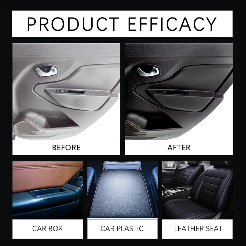Car Interior Cleaner, Vehicle Interior Polish | Interior Detailer Spray-2025 NEW