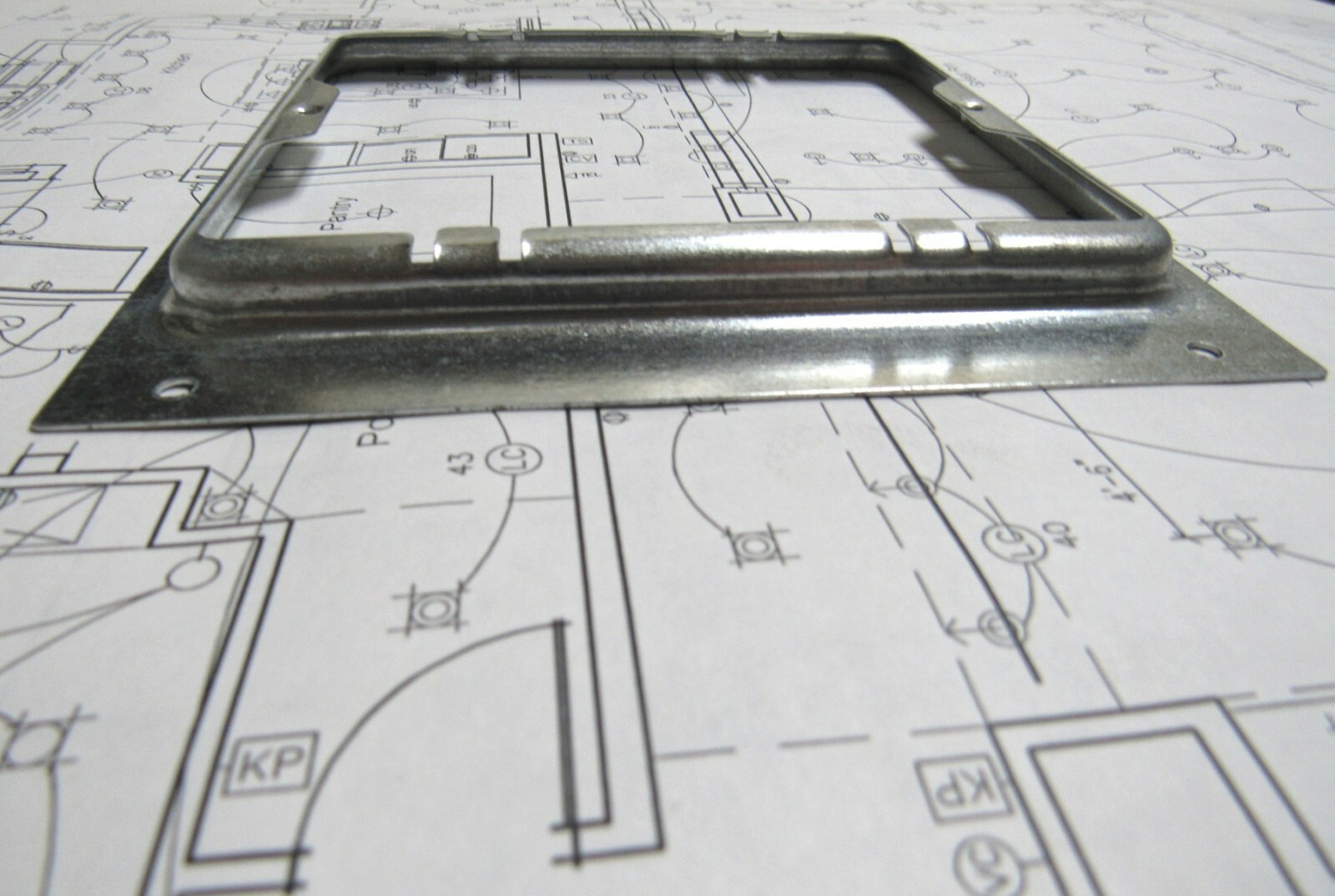 (1) DMC1HR Intercom Rough-in Ring M&S DMC4RS, DMC1RS