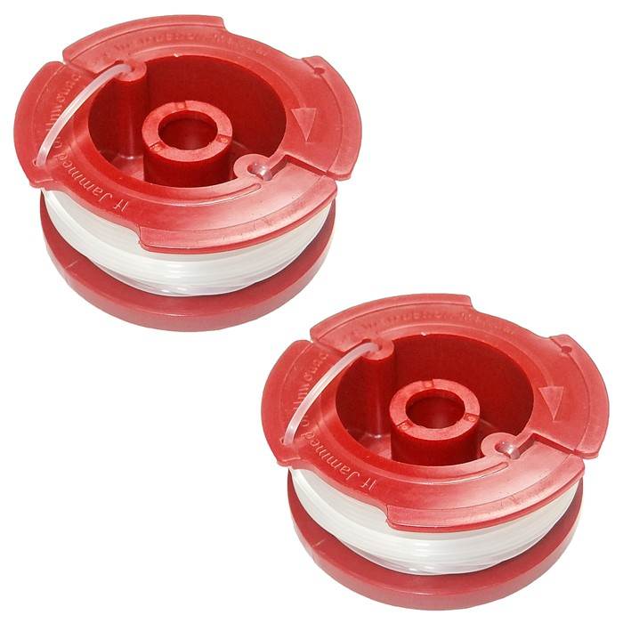 Black and Decker LST220/LST136 Trimmer Replacement (2 Pack) Spool – 90564281-2PK