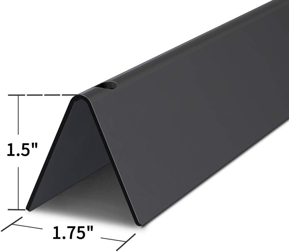 5-PCS #7534 21.5-Inch Heavier Flavorizer Bar Polished Porcelain Steel Flavor Bar