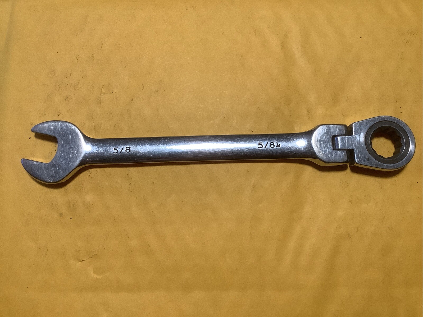 5/8″ Flex Head Ratcheting Combination Wrench – Unknown Brand?