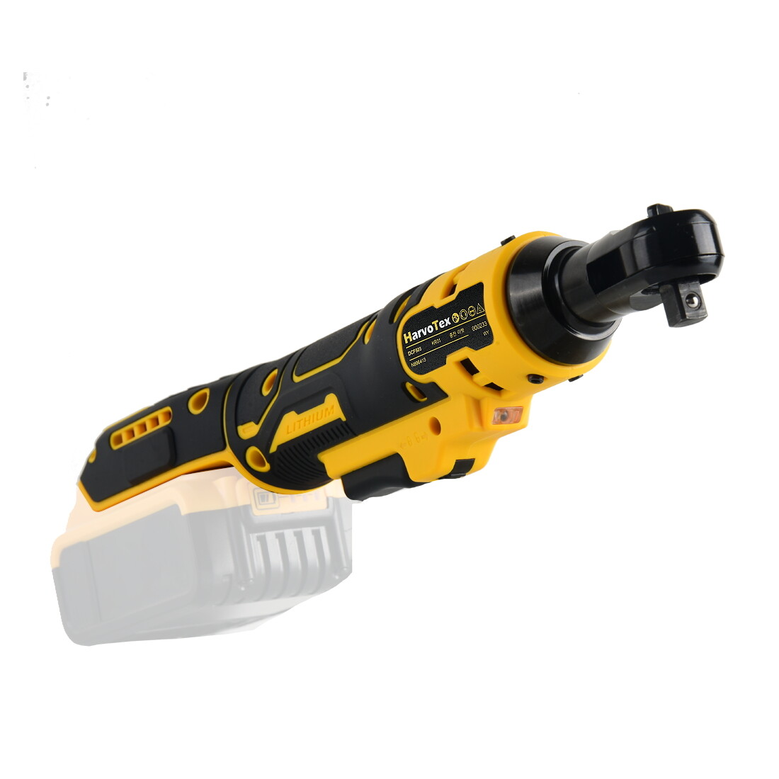 Brushless Cordless Electric Ratchet Wrench 3/8″ for Dewalt 20V Li-Ion Battery