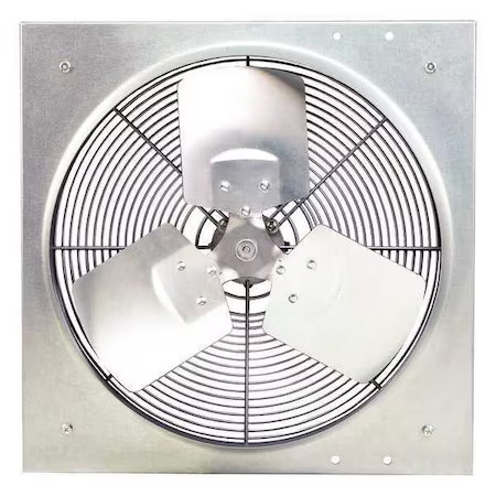 Dayton 10D955 Exhaust Fan, 14In Bl, Alum, 115V