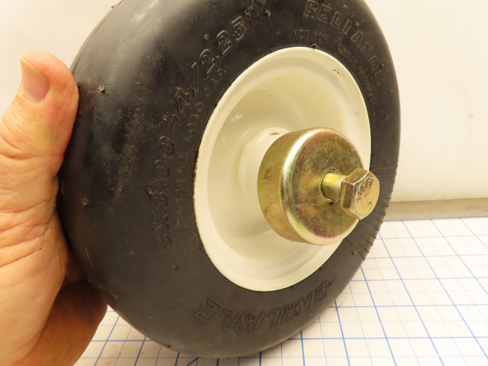 Carlisle Reliance 8X3.00-4 2.25 Wheel and Tire Assembly