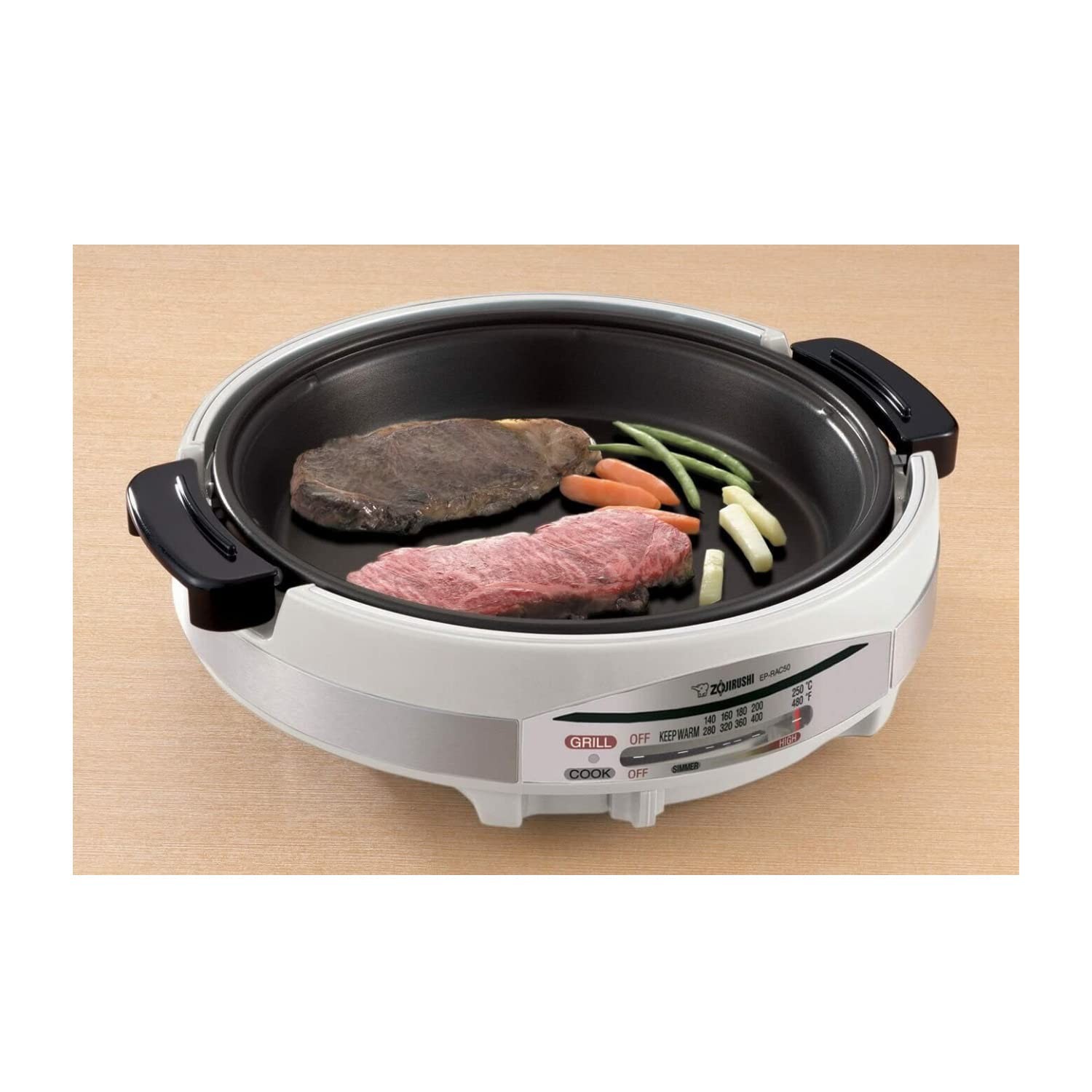Zojirushi EP-RAC50 Gourmet dExpert 1350-Watt Electric Skillet