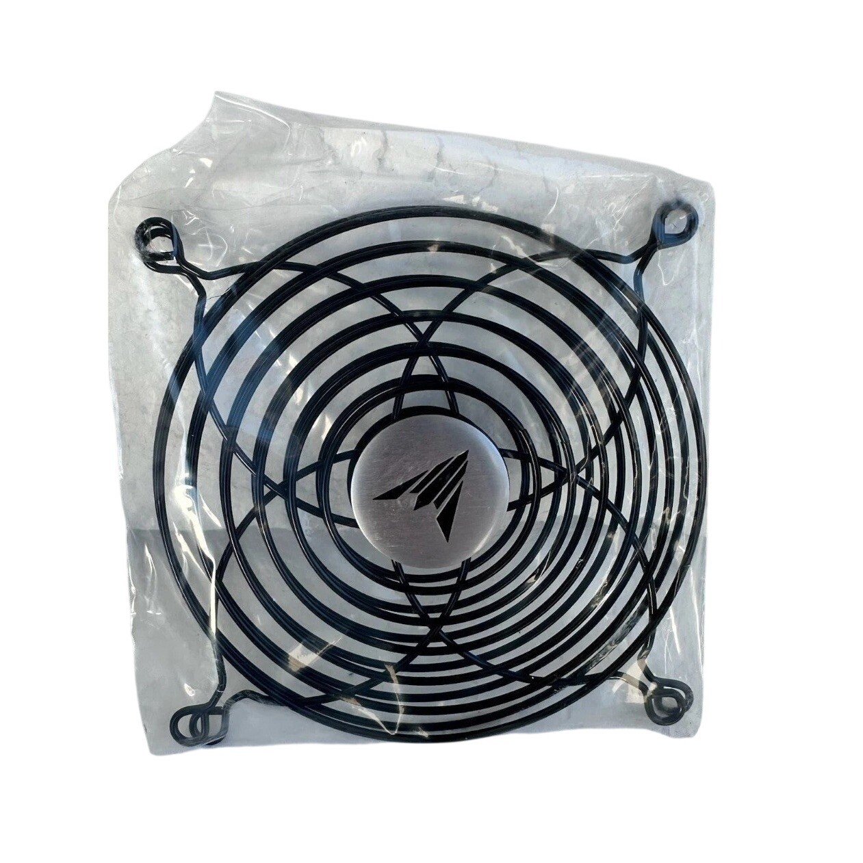 AC Infinity AXIAL 1238 120V AC Muffin Cooling Fan with Wire-Leads Adapter Black