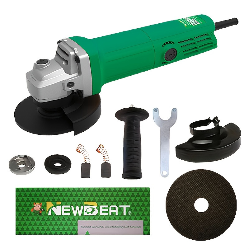 4.5″ Electric Angle Grinder Tool 850W 10000RPM High Speed Metal Cutting w/ Disc