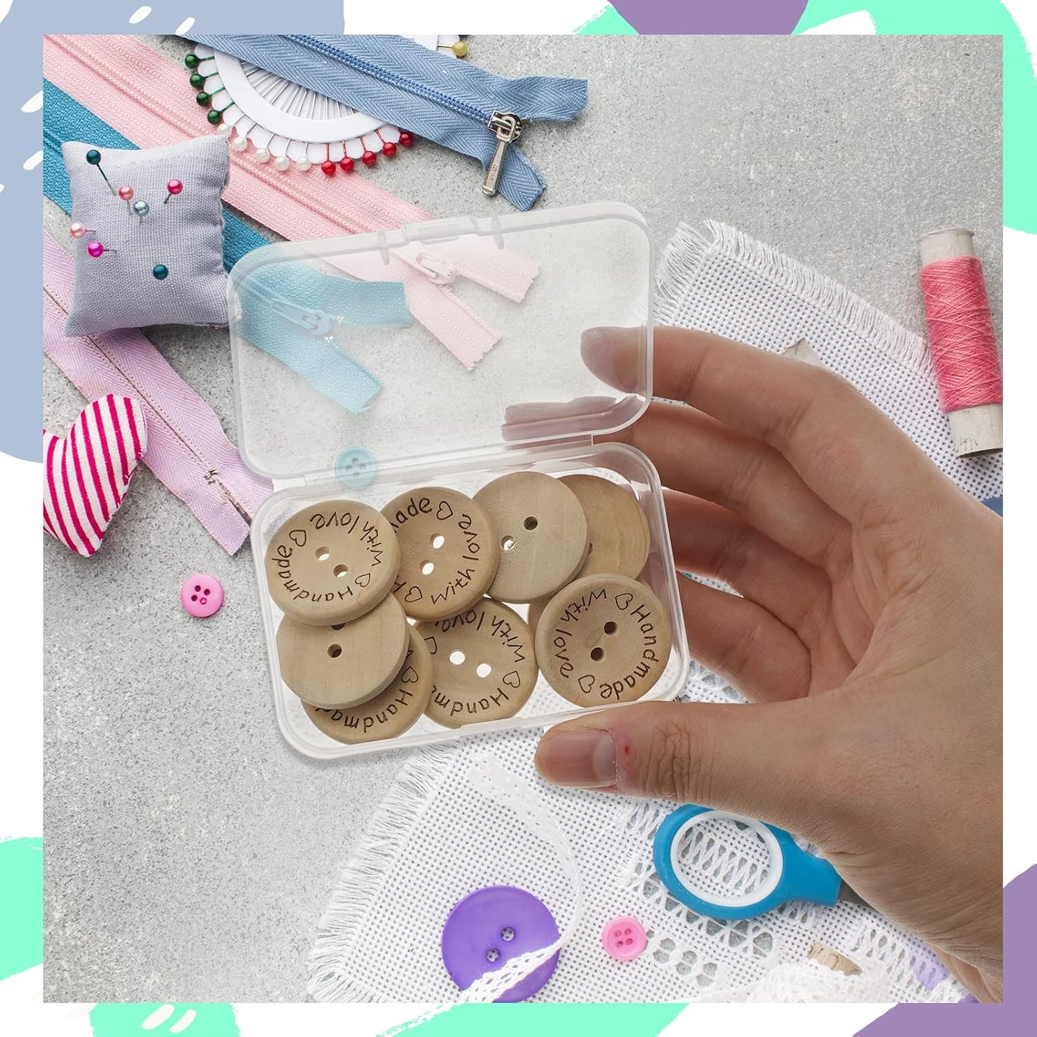 10PC Small Plastic Storage Container Box DIY Coins Screws Jewelry Travel Beads