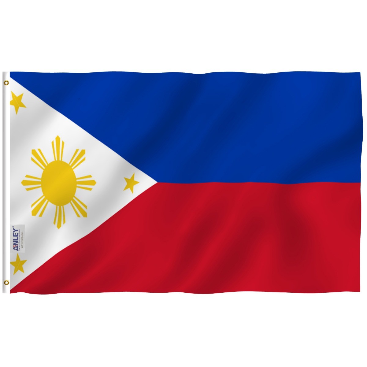 Anley Fly Breeze 3×5 Foot Philippines Flag – Filipino Philippine National Flags
