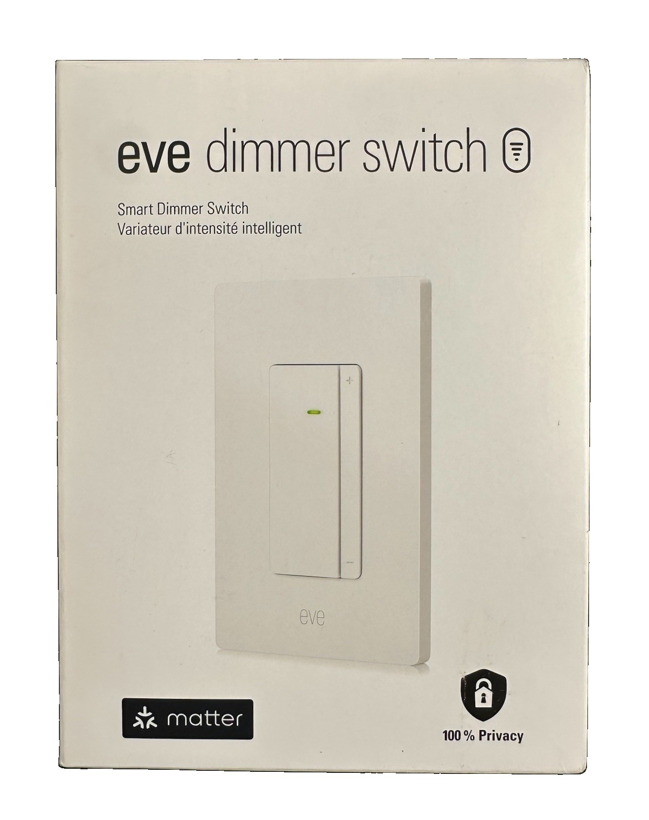 Eve Dimmer Switch (Matter) Smart Dimmer Switch, For Alexa/ Apple & Google Home