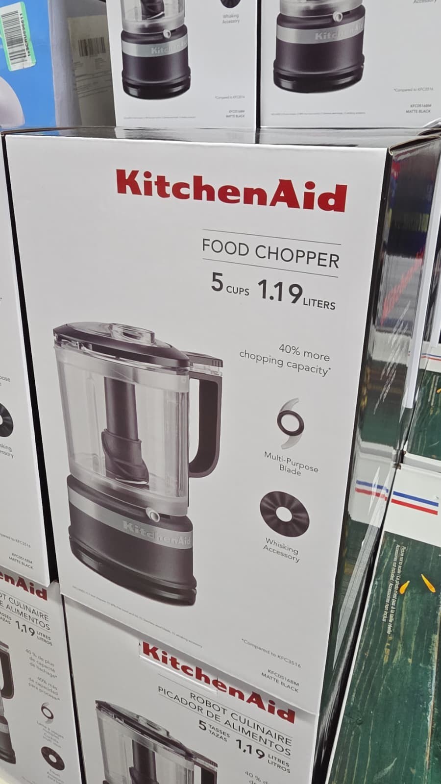 KitchenAid Compact 5-Cup Food Chopper, Dishwasher Safe Parts and Two Speeds