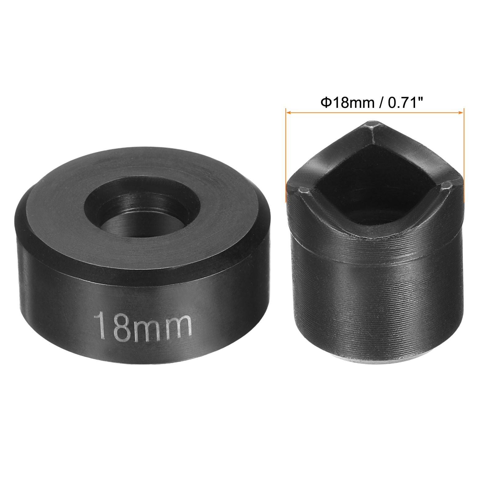 Sheet Metal Punch Hole Punch 18mm with External Hex Shank for Steel Plate Sink