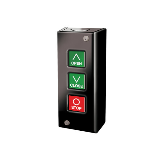 PBS-3 Commercial Garage Door Opener Push Button Wall Mount Control Station