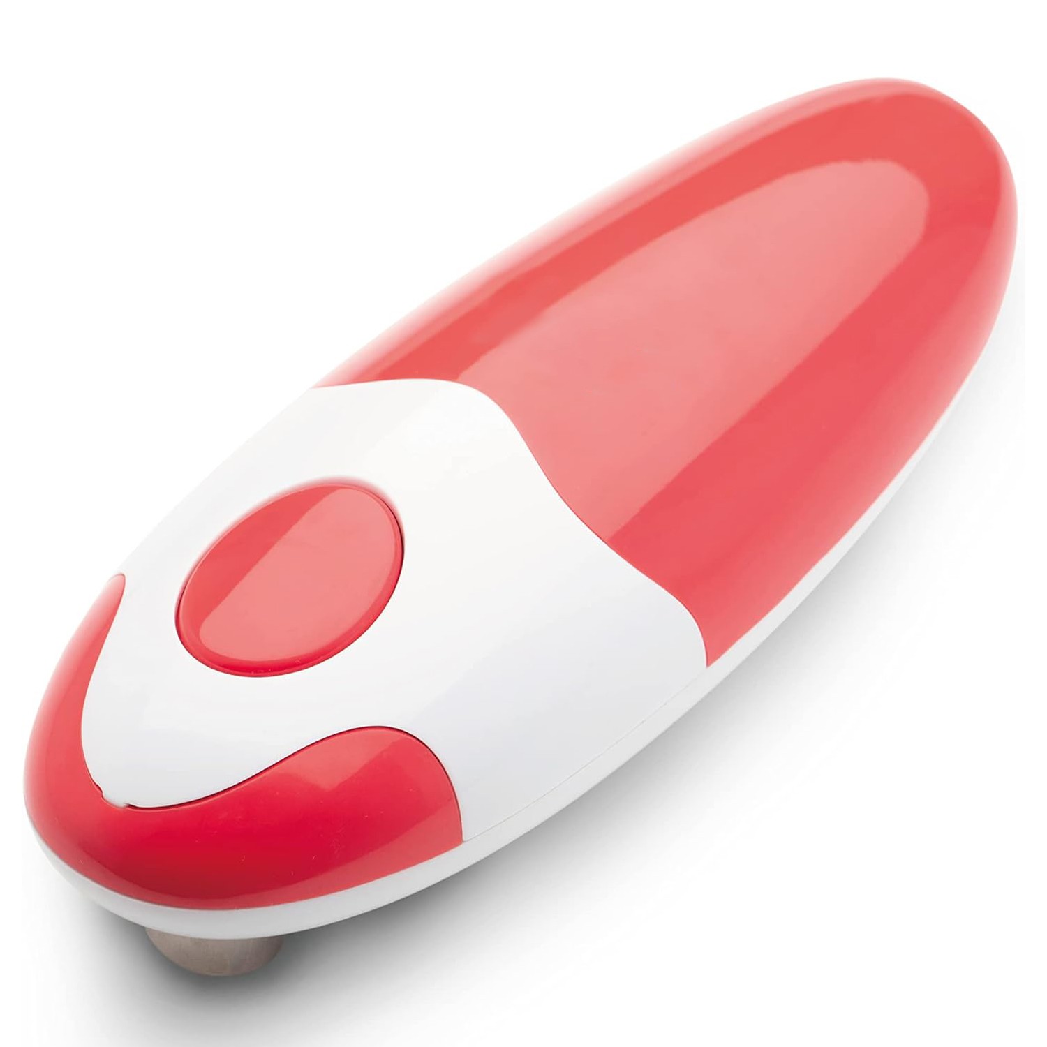 Kitchen Auto Electric Can Opener Red Smooth Edge Hands-Free Automatic