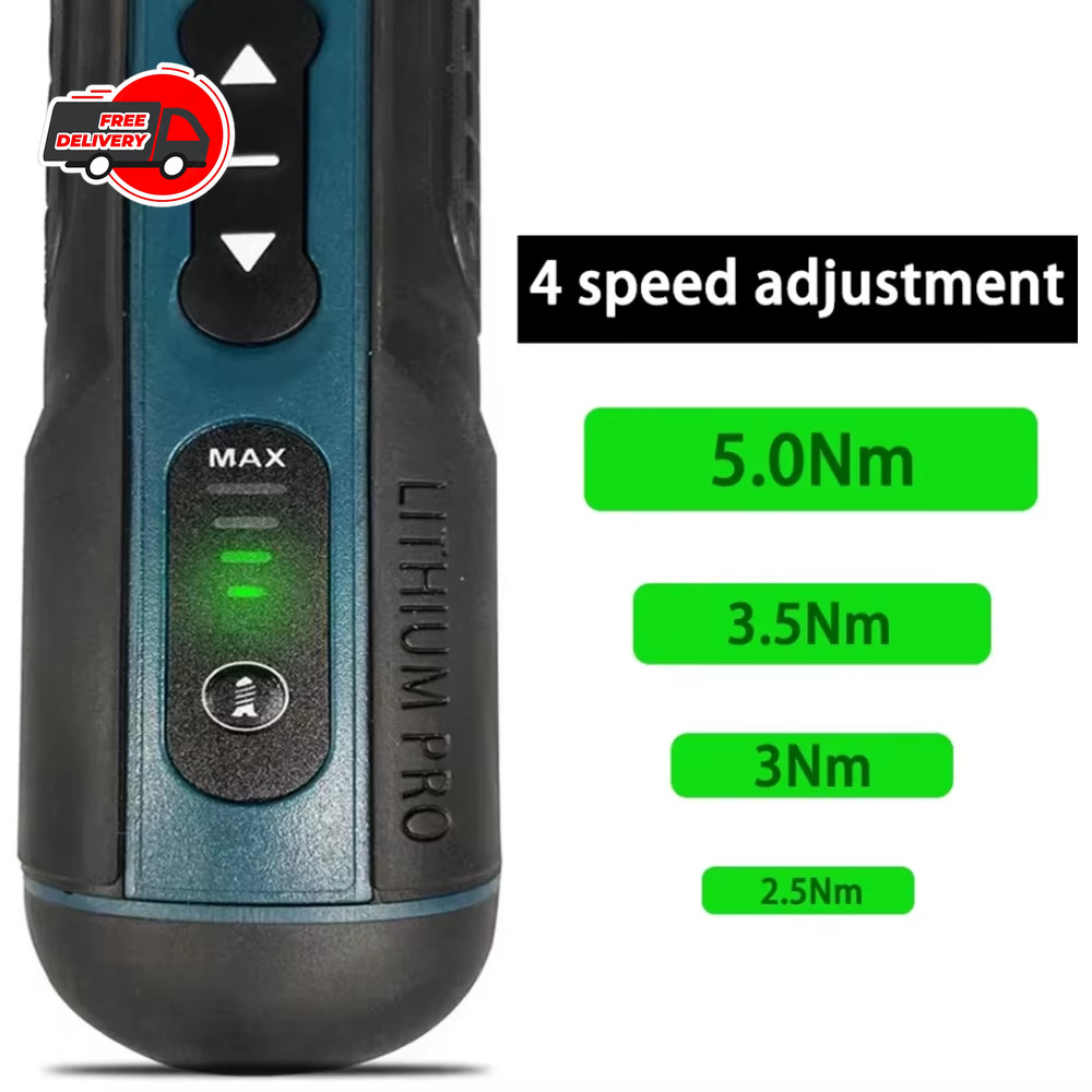 Cordless Electric Screwdriver Rechargeable 1300Mah Lithium Battery Mini Drill 3.