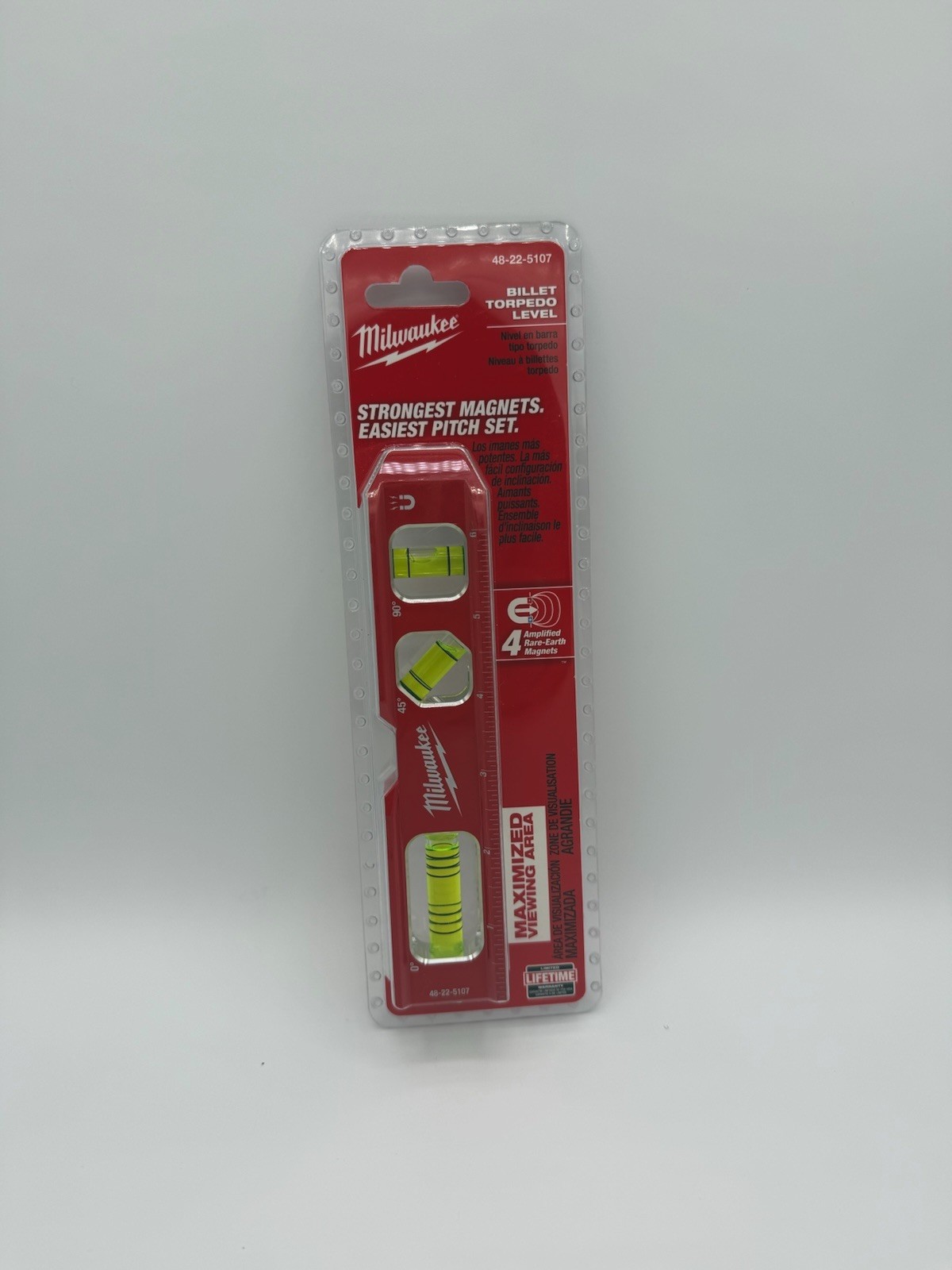 MILWAUKEE ELECTRICAL TO Milwaukee 7 in. Billet Torpedo Level