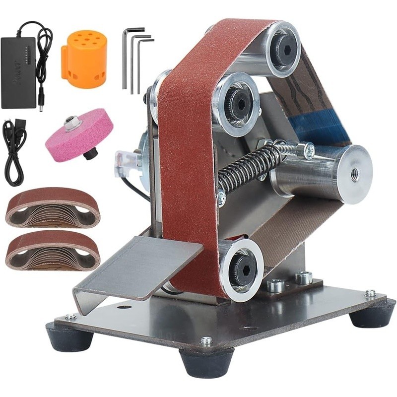 Premium Sander Set Suitable for Mini Electric Belt Sander Cutter Edges New