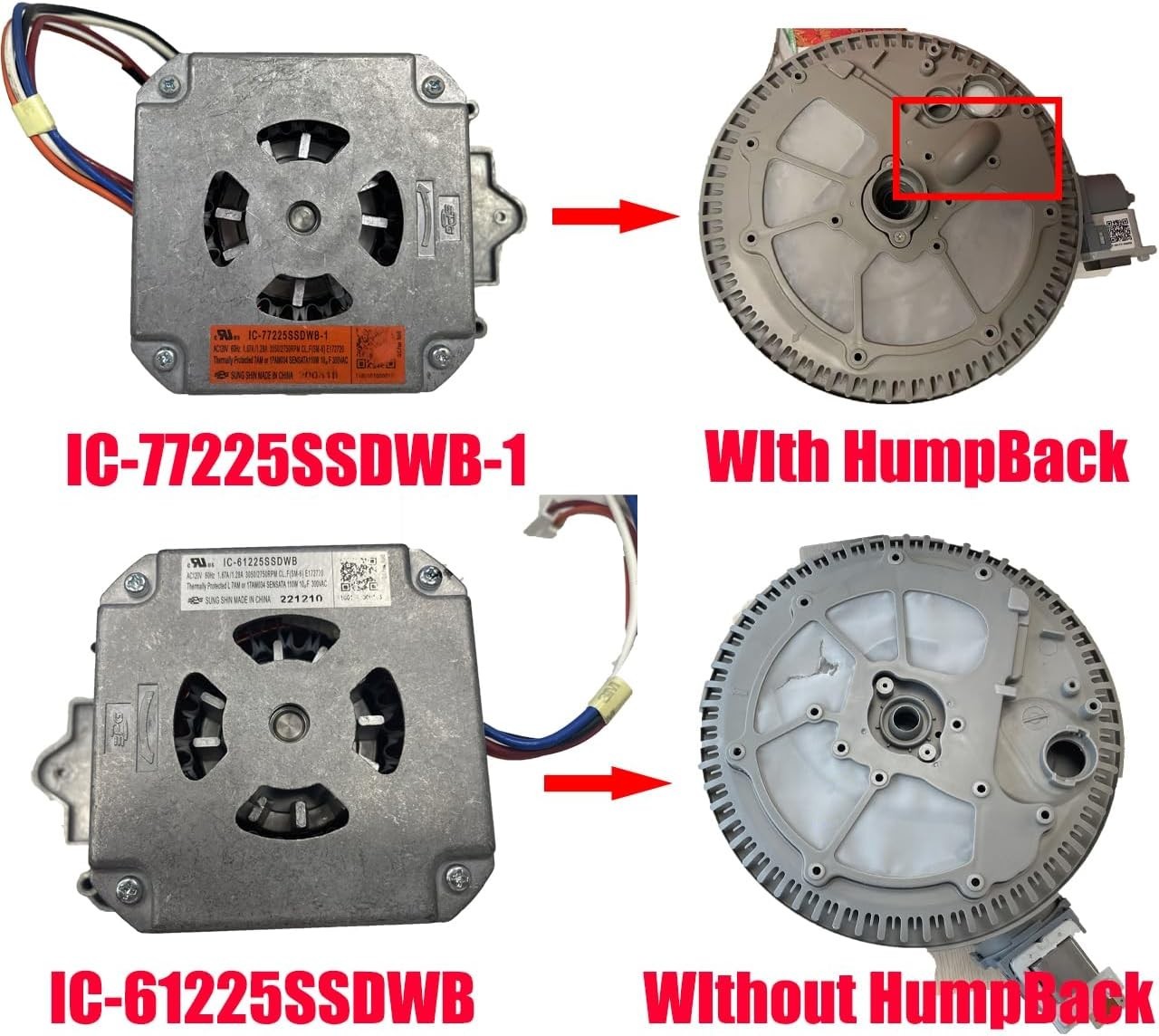 DD31-00008A for Samsung Dishwasher Circulation Pump Motor Original Equipment Man