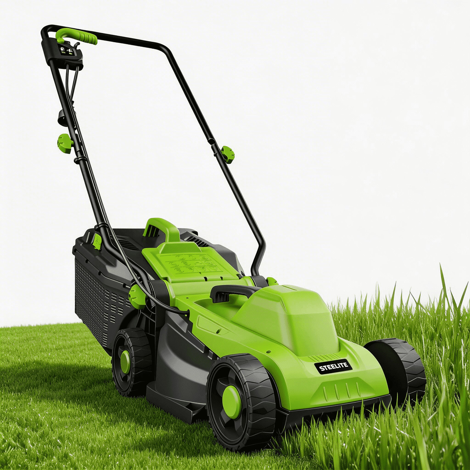 Steelite 13 Inch 11-Amp Corded Electric Lawn Mower with 8-Gallon Collection Bag