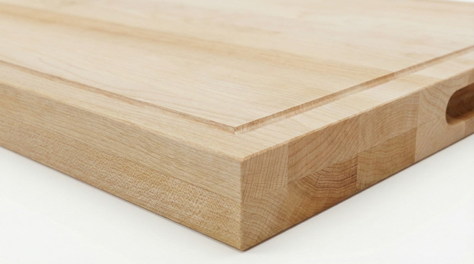 18 in. x 24 in. Maple Wood Cutting Board, Reversible with Juice Groove