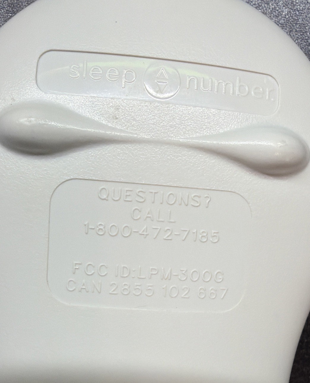Sleep Number Bed Single Bed Remote Control Wireless Digital Display LPM-300G