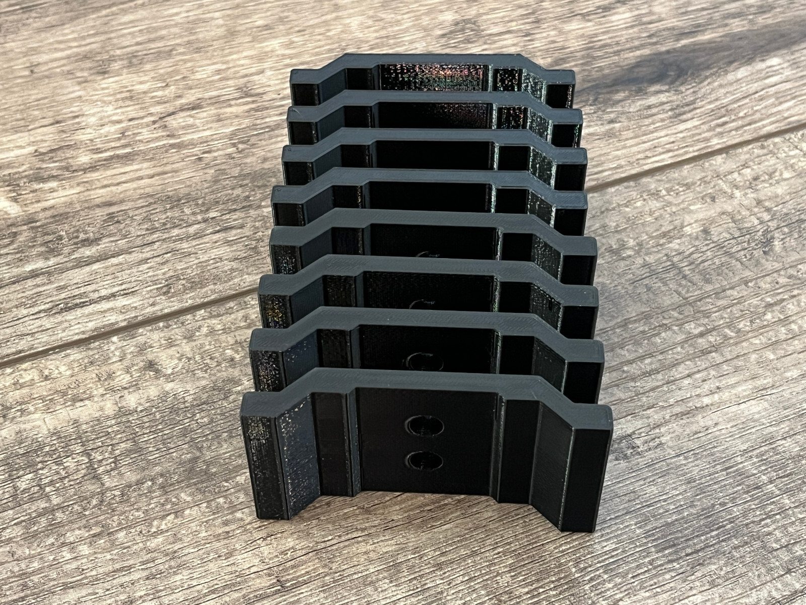 8 Pack – Battery Holder Wall Mount Shelf For EGO 56V – 3D Printed