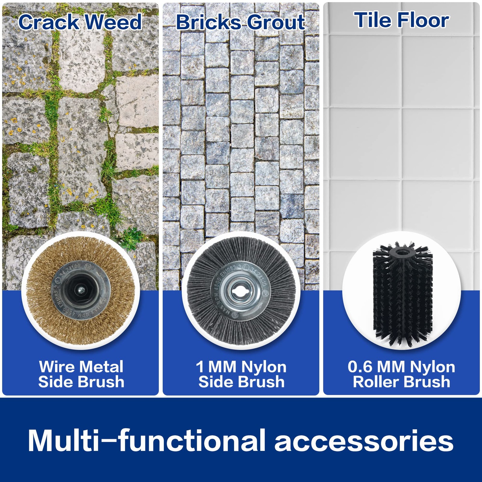 SICENXTOOLS Grout Cleaner for Tile Floors Electric Cleaner Machine Tile cleaner