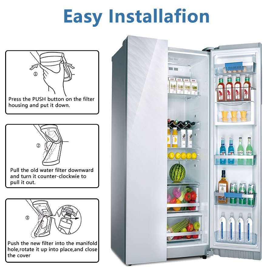 4PACKS Refresh Refrigerator Ice Water Filter For LG LT1000P ADQ747935 Brand New