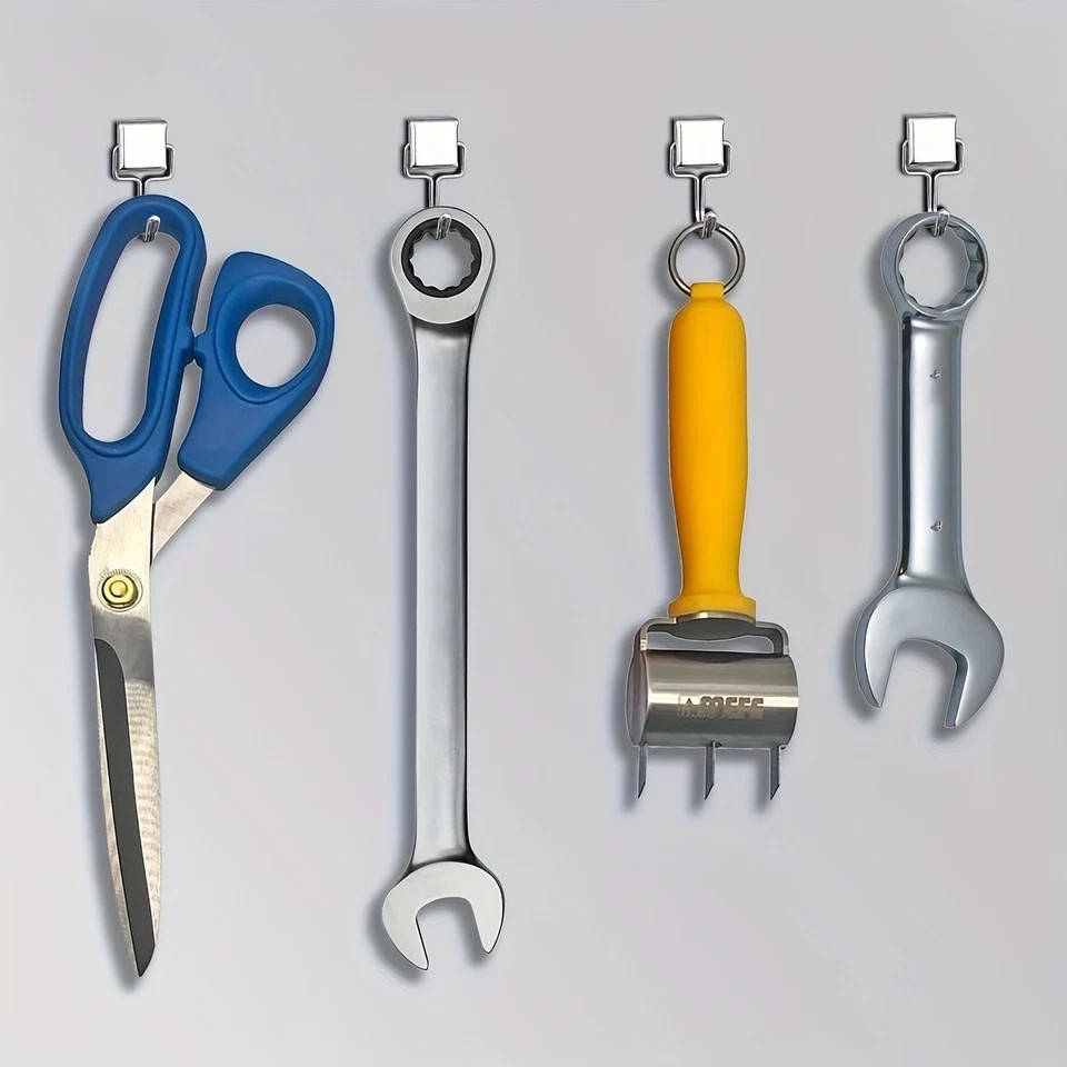 10/5/2 Pack Magnetic Hooks Heavy Duty, 10 lbs Strong Magnet Hooks – Multipurpose