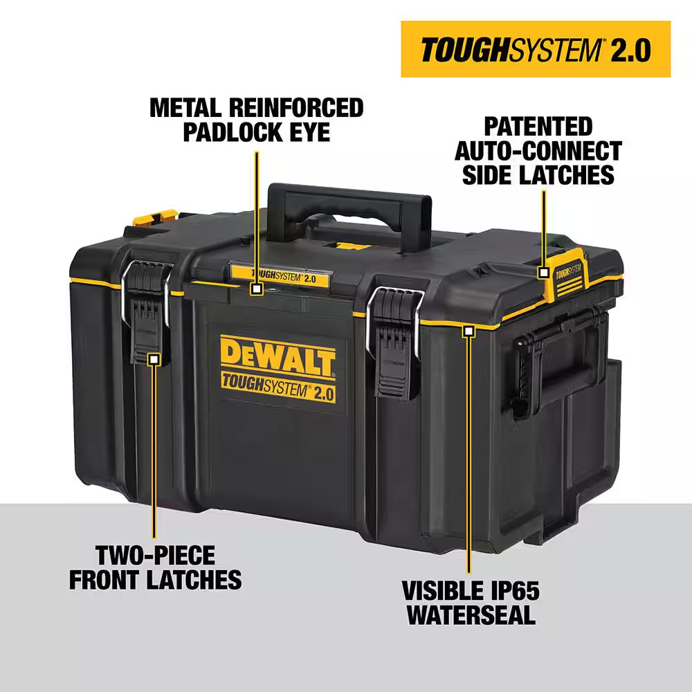 TOUGHSYSTEM 2.0 22 In. Small Tool Box, 22 In. Large Tool Box, 24 In. Mobile Tool
