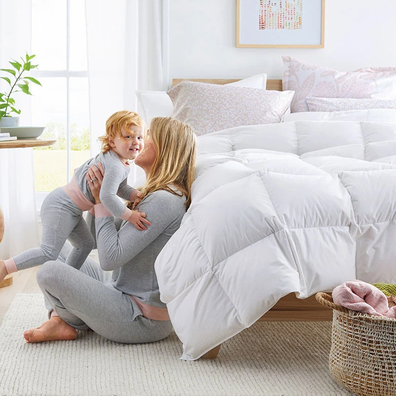 The Company Store LaCrosse Premium Down Light Warmth Comforter Queen/King
