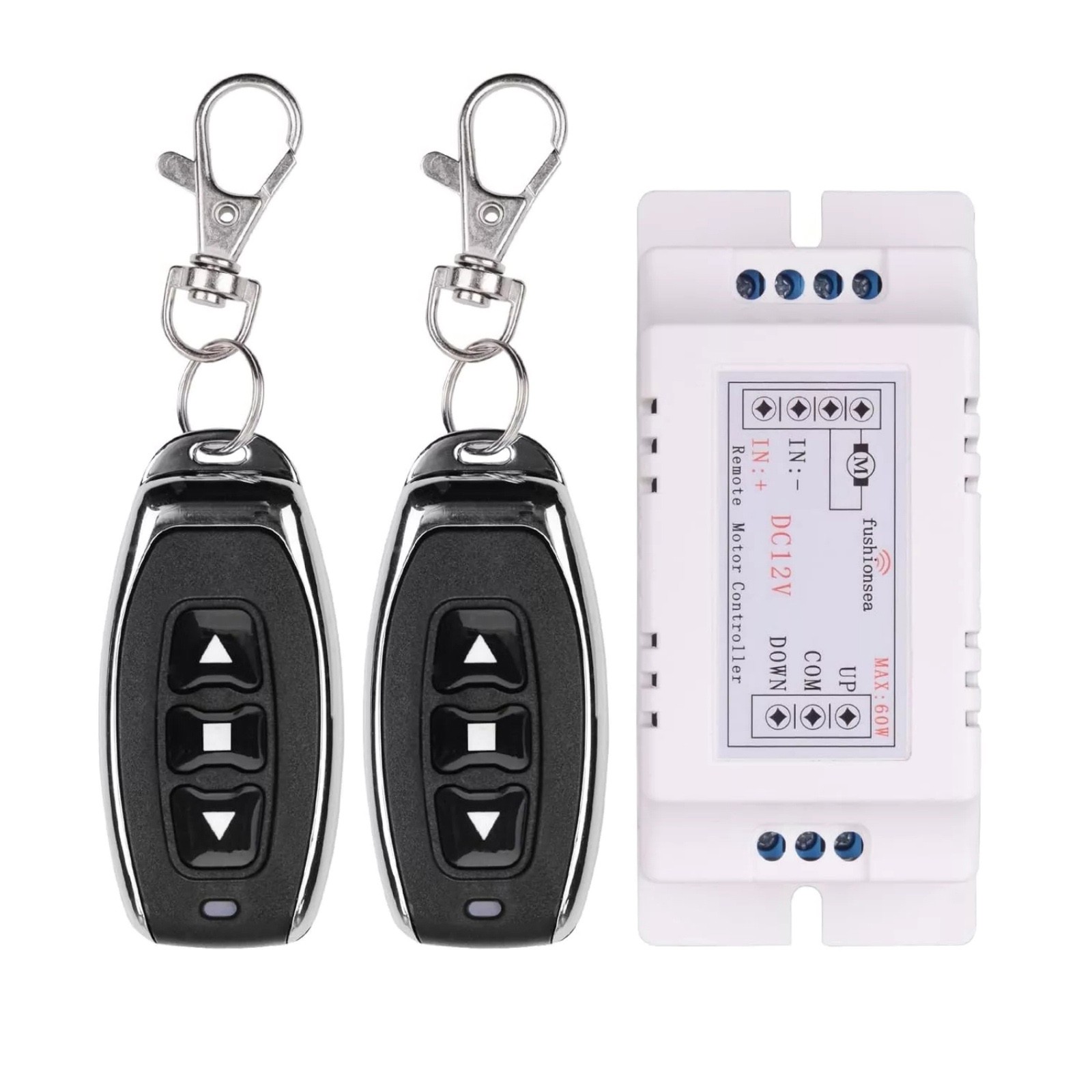 Motor Wireless Remote 12V Switch 2 Channel RF433MHz Universal Remote Control qq