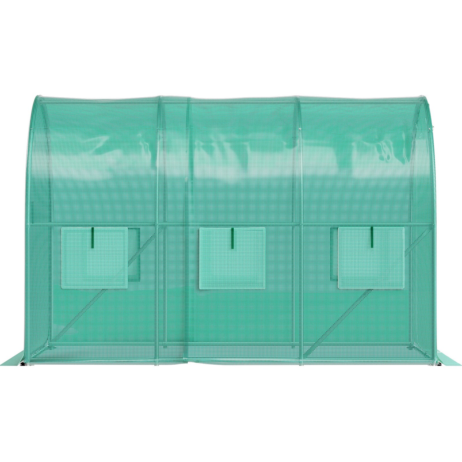 VEVOR Walk-in Tunnel Greenhouse Galvanized Frame Waterproof 9.8×6.6×6.6 ft