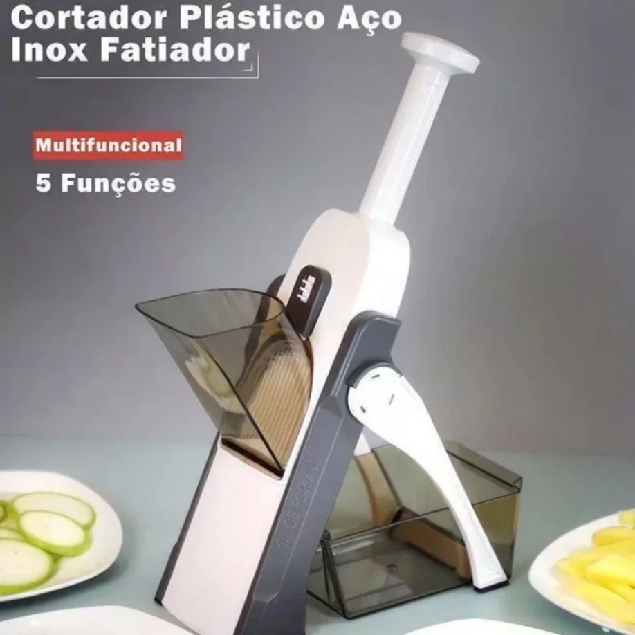 Safe Mandoline Slicer 5 in 1 Vegetable Chopper Food Potato Cutter *#
