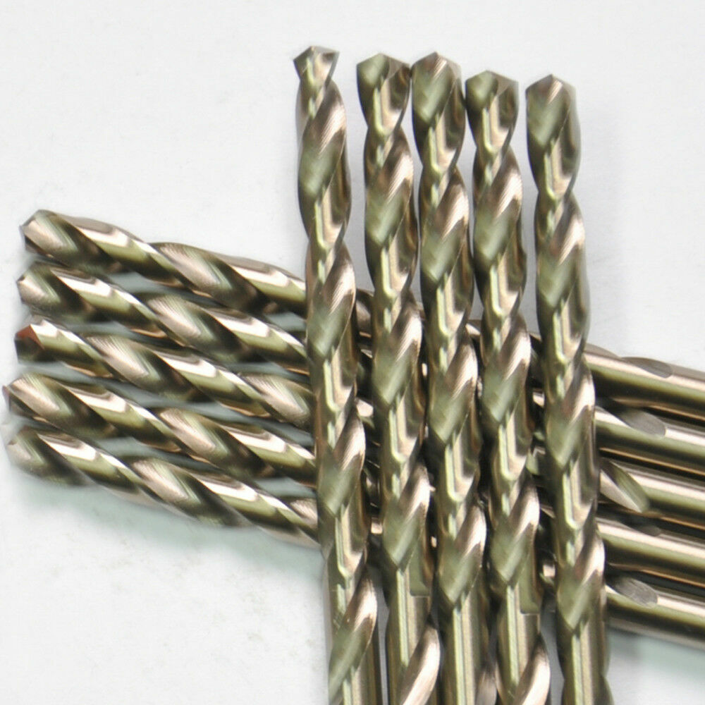Drillforce 1/16″-1/2″ Cobalt Drill Bit Set HSS M35 Jobber Length Metal Drill Bit