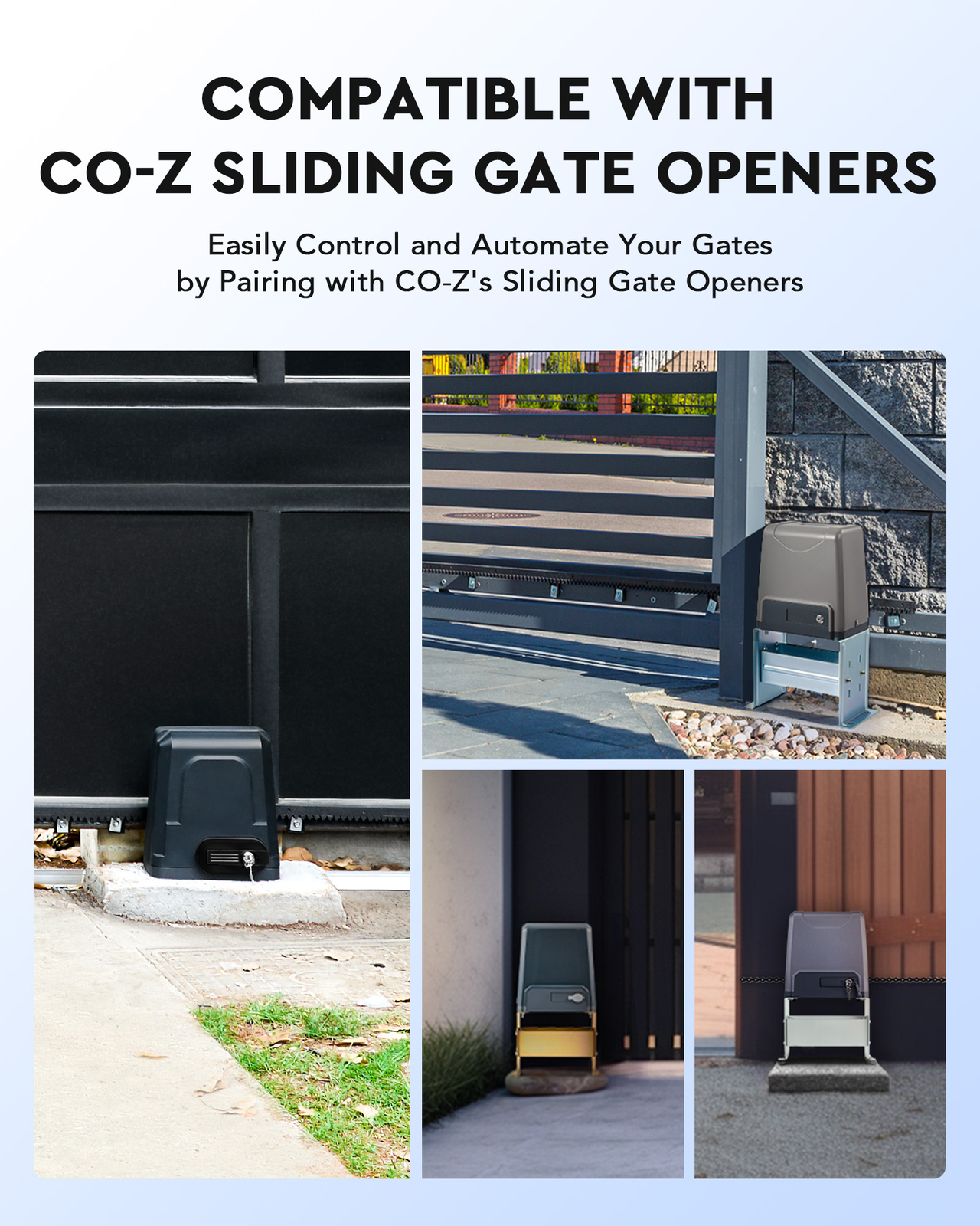 CO-Z Round Magnetic Limit Switches Nylon Gate Magnets for Sliding Gate Opener