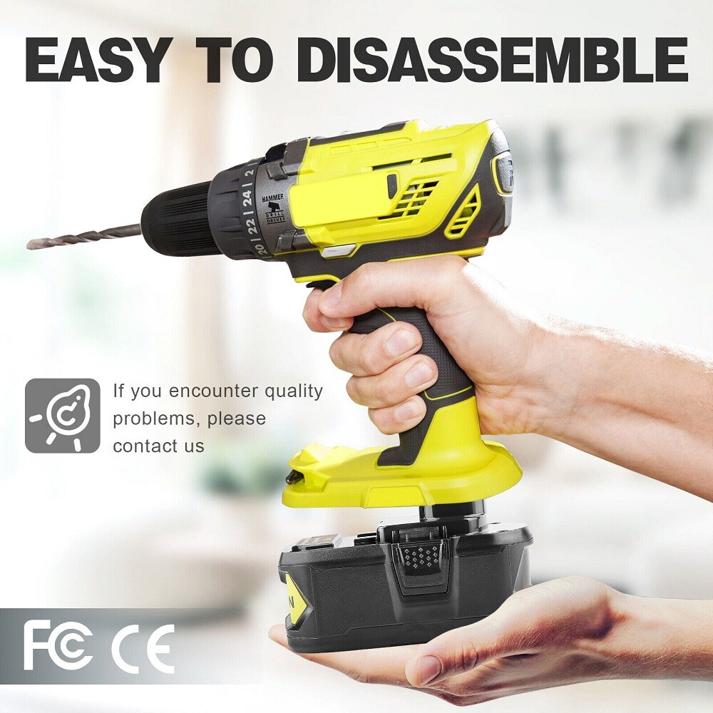 For RYOBI P108 18V One+ Plus High Capacity Battery 18 Volt Lithium-Ion New 6.0AH
