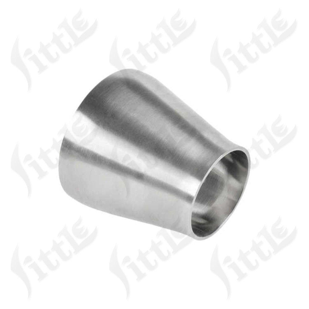 Stainless Steel Cone Reducer Adapter OD Welded Joint Exhaust pipe Φ19-Φ159