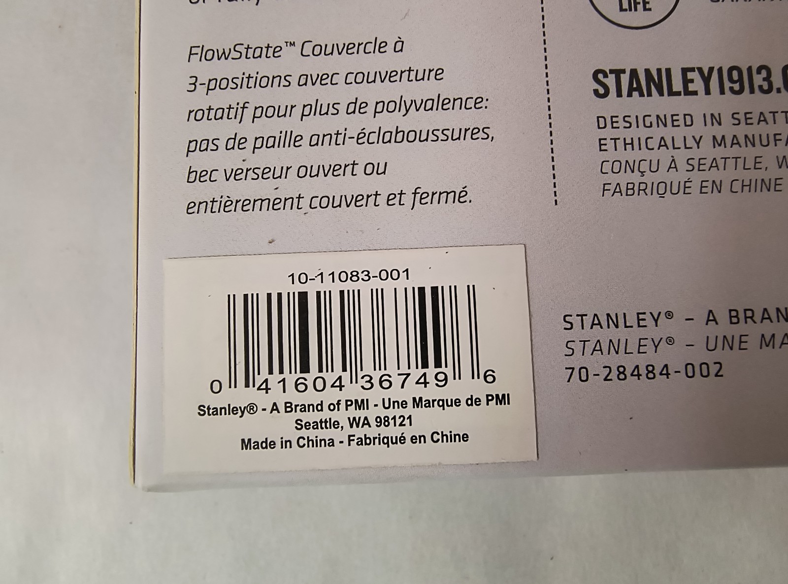 NEW Stanley The Flowstate Quencher H2.0 Tumbler Lid *LOT OF 6 Lids & STRAWS NIB