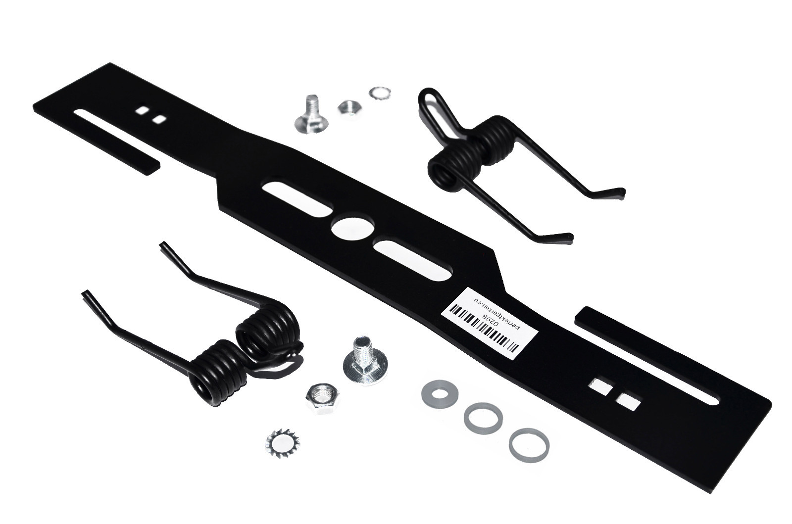 41CM Universal Lawnmower Scarifier Power Rake Blade + 2 Hardened Springs
