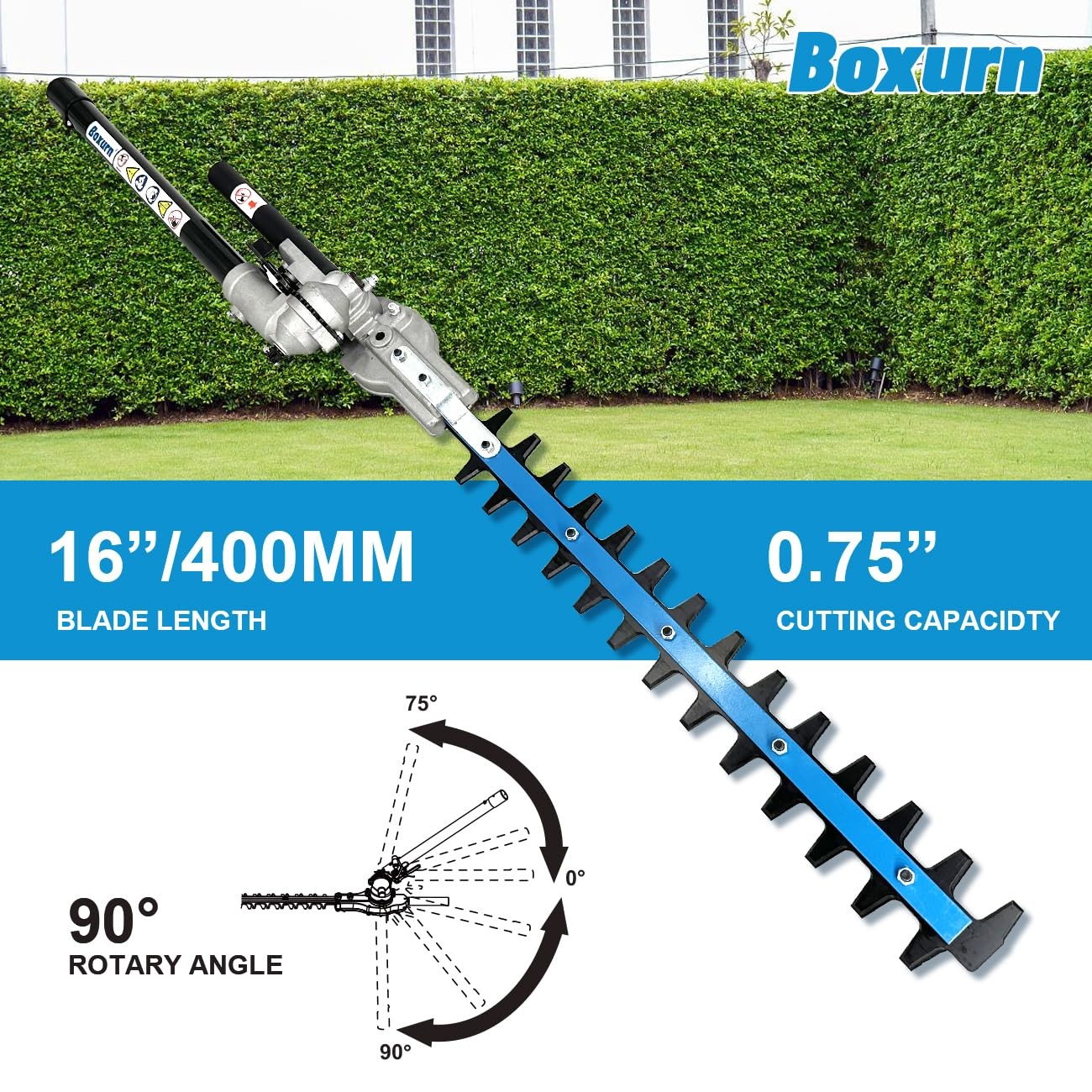 16 in. Articulating Hedge Trimmer Attachment