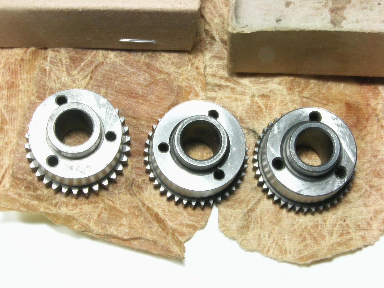 Unimat DB / SL Lathe Index Plates – #30, 36, & 40 With Box