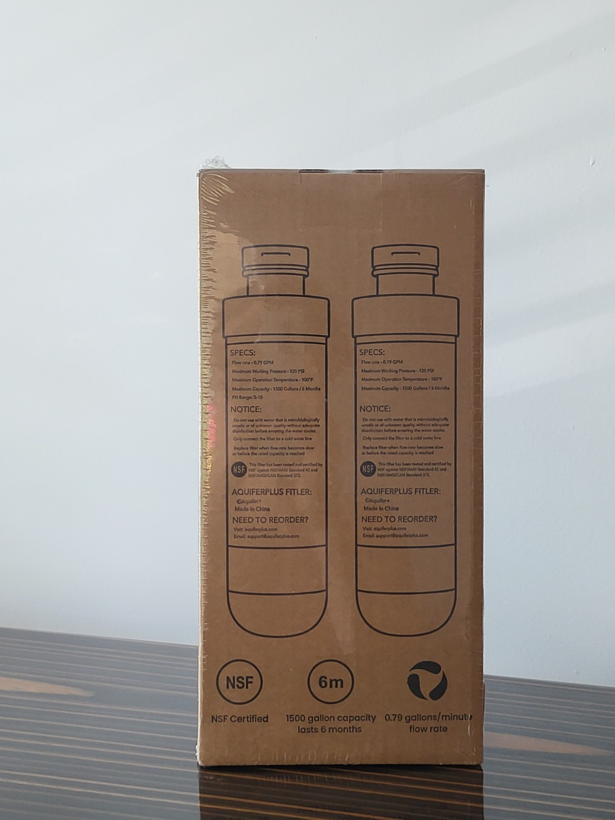Avalon® 2 Stage Replacement Filter Cartridge Set for Bottle less Water Cooler
