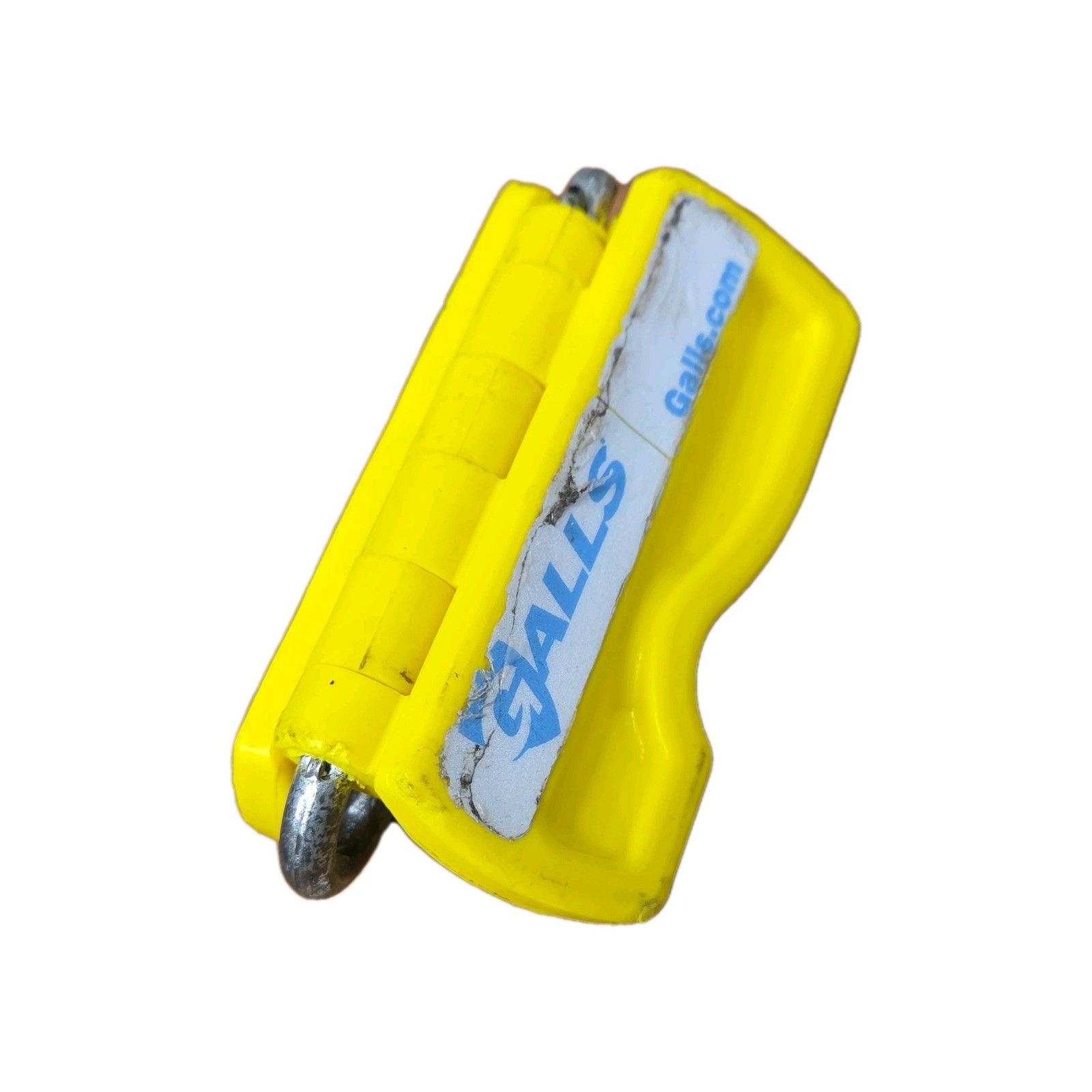 Galls Yellow Plastic Metal Door Hinge Stopper Forces Door To Remain Open