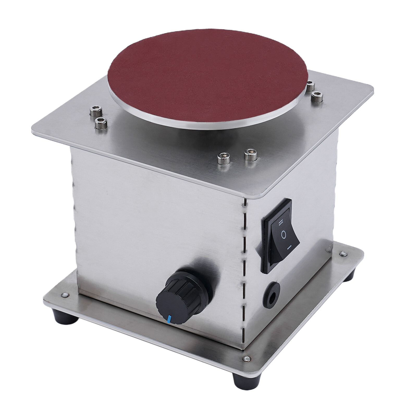 4″ Mini Disc Sander with Variable Speed 6000RPM Electric Small Hobby Disk Sander