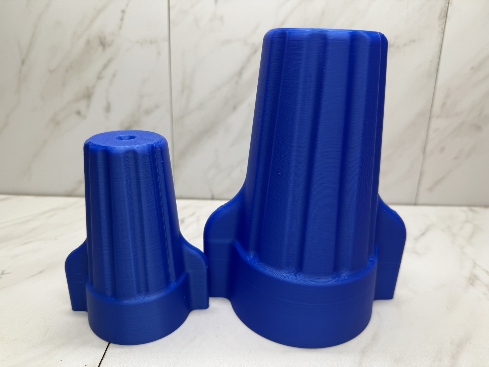 Large and XXL Winged Wire Nut Style Storage Container With Lid in Any Color
