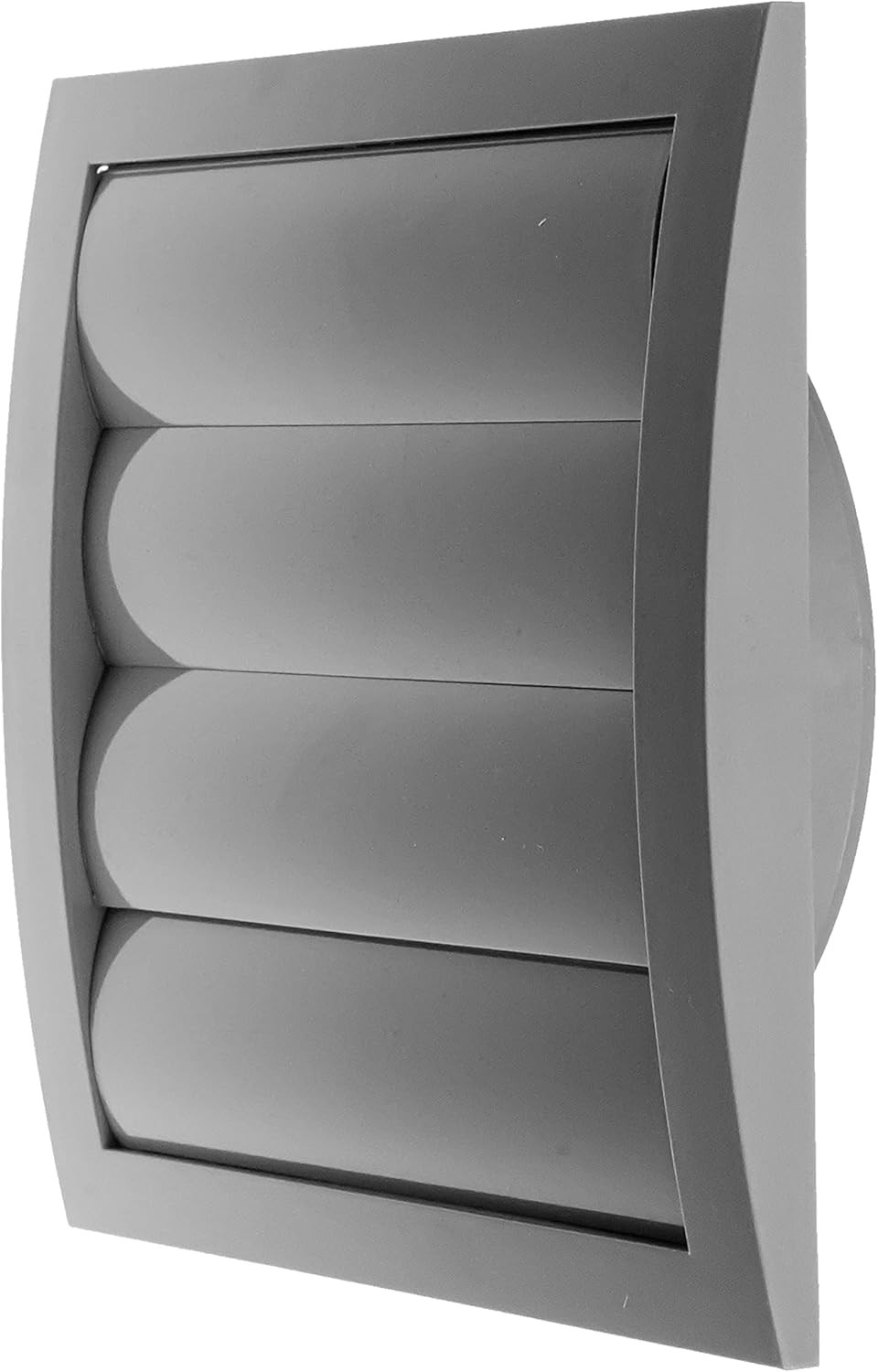 ABS Plastic Gray 6 Inch Dryer Vent Cover Outside, 6 Inch Exhaust Vent Cover with